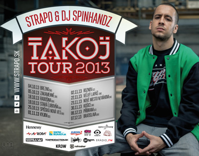 Strapo & Dj Spinhandz – Takoj Tour 2013