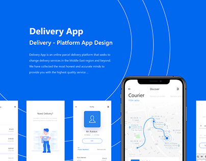 Delivery App - UX/UI Design