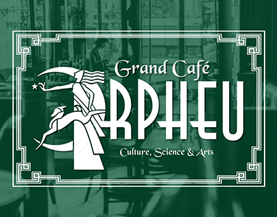 Grand Café Orpheu [Logo Design/Social Media]