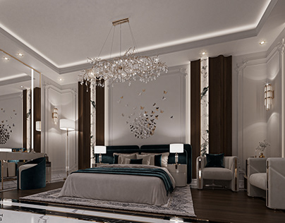 Neo classic Master bedroom Design