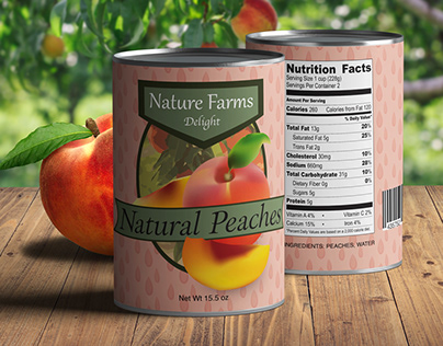 Nature Farms Delight Natural Peaches