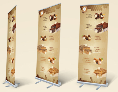 Roll Up Banner for The Concept Cafe