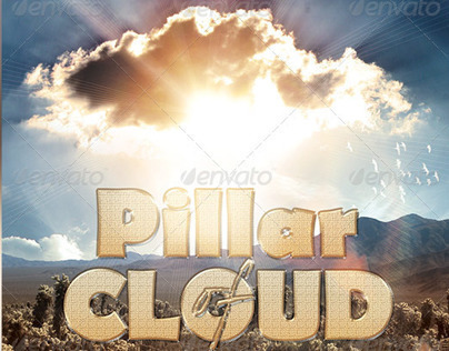 Pillar of Cloud Church Flyer Template