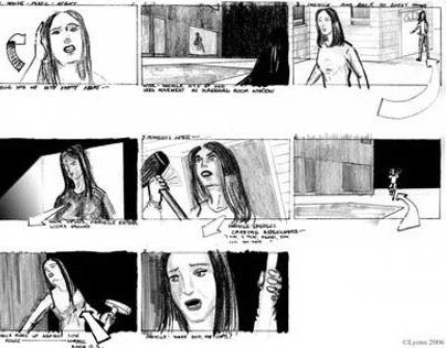 Storyboards - Cold Blood Canyon