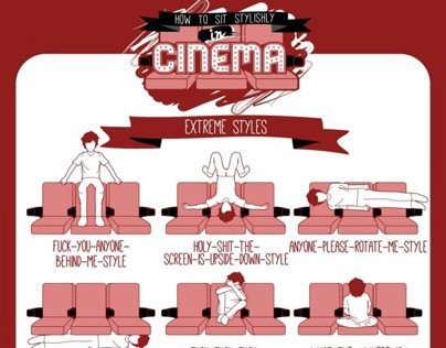 How To Sit Stylishly In Cinema