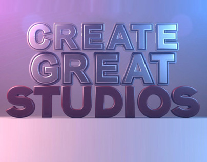 Create Great Studios Show Reel 2014
