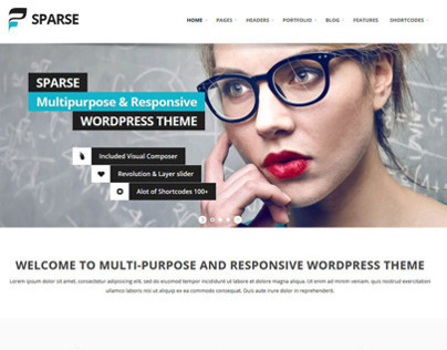 SpArse WordPress Theme