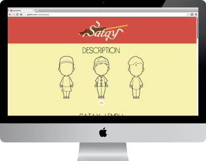 Website Design: Kajang Satay