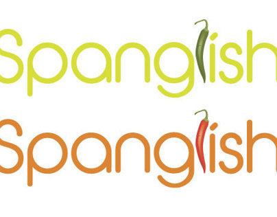 Spanglish: Restaurant Logo