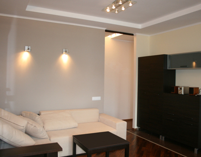 The apartment on the st. Verhniu Val in Kyiv