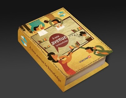 Viacom 18 book cover design & illustration