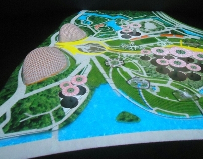 Garden By The Bay: 3D Projection