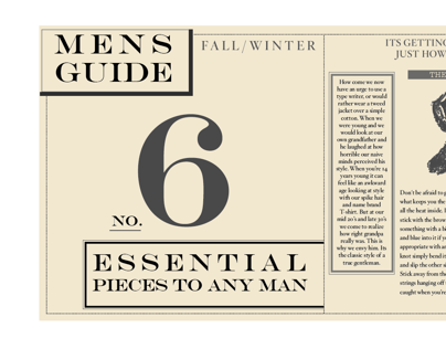 Mens Guide