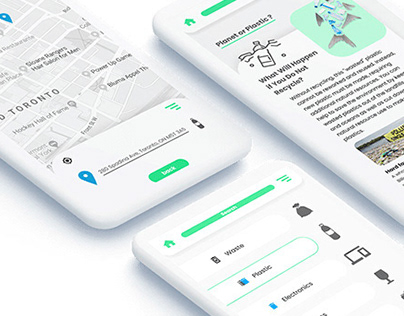 Recyclearn UX/UI Design app