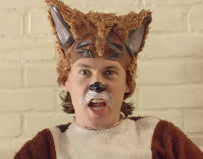 Ylvis - The Fox music video wire removal