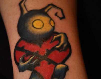 Kingdom Hearts' Heartless Tattoo