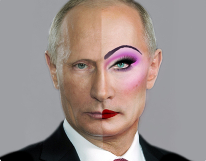 Anti Putin: Sunderland Pride Flyer