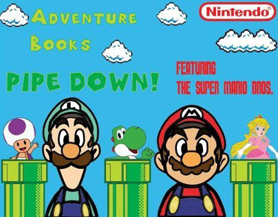 Mario Bros Children's Book Redesign