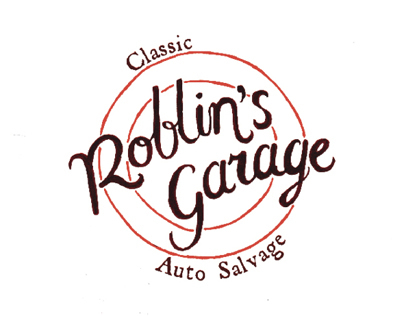 Roblin's Garage Brand work