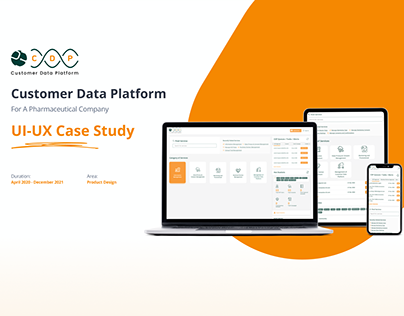 Customer Data Platform UI UX Case Study
