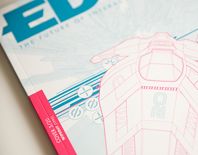 Edge Magazine 20th Anniversary Cover Design