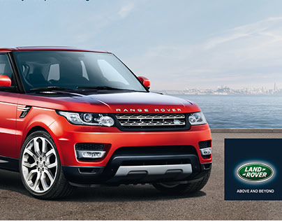 Land Rover Paraguay summer campaign 2014 graphic design