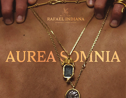 Key art design for Rafael Indiana's Aurea Somnia