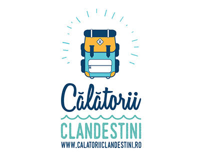 Calatorii Clandestini Travel Blog Branding