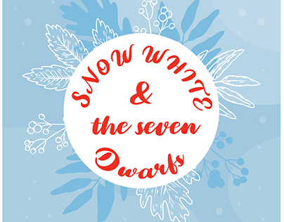 SNOW WHITE AND THE SEVEN DWARFS-T-Shirt Design