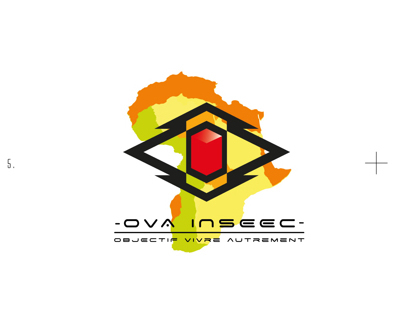 OVA INSEEC // Logo humanitaire