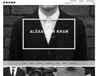 Alexander Khan Website
