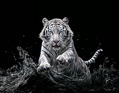 The power of the white tiger