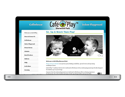 Cafe O'Play Website