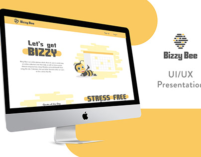 Bizzy Bee UX/UI Website
