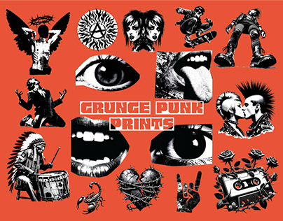 Grunge Punk Prints