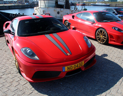 Ferrari club Belgio: Castle run 2013