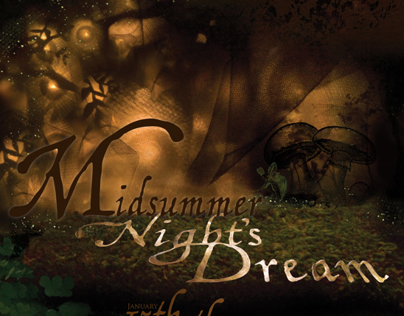 Midsummer Night's Dream Poster
