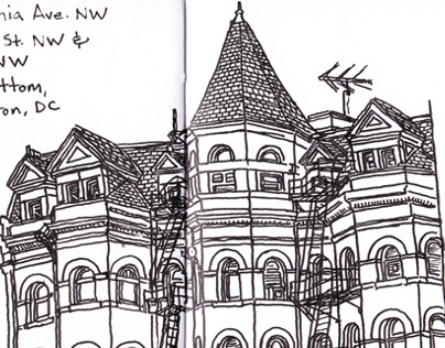 Sketchbook: Washington, DC Buildings 1