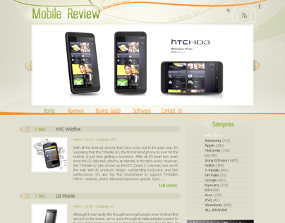 Mobile review site