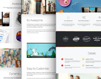 Syndicate - All Purpose Bootstrap Retina Template