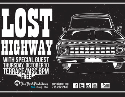 Lost Highway Event Poster/Media
