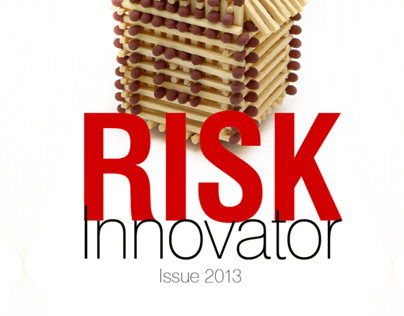 Risk innovator Issue 2013 - Magazine cover page
