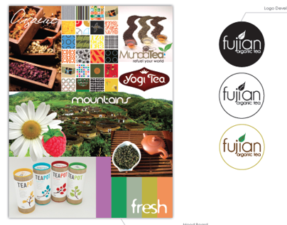 Fujian Organic Tea - Packaging and Logo Design