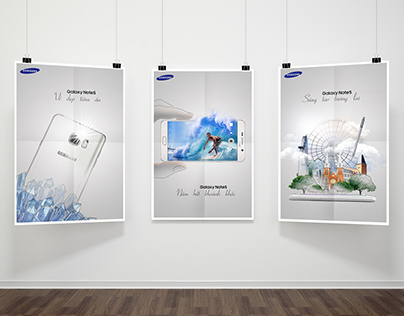 Poster ADS "Samsung GALAXY NOTE 5"