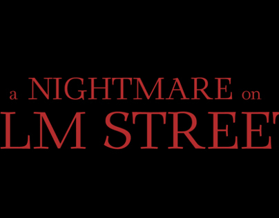 A nightmare on elm street