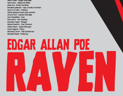 Edgar Allan Poe novel posters