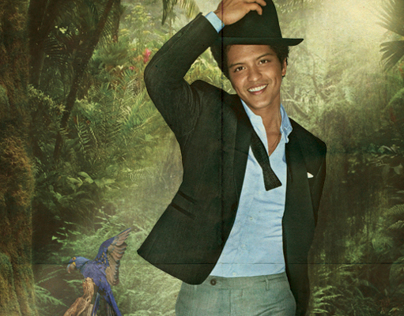 Bruno Mars - The Moonshine Jungle Tour Promo Poster