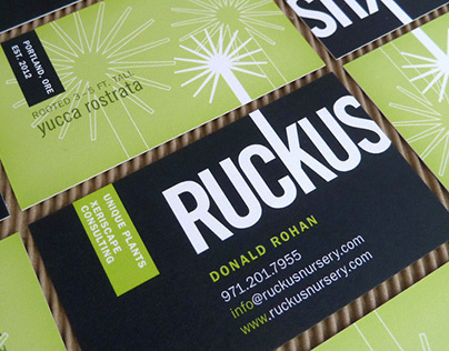Ruckus Nursery | Brand identity