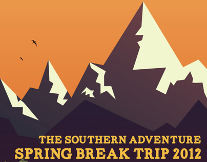 Southern Adventures Spring Break Poster
