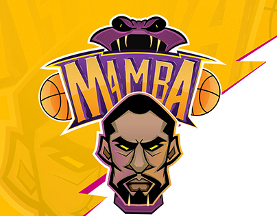 Mamba Mentality Mascot Logo Design